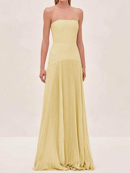 Abito Elara — Maxi in Mesh e Chiffon