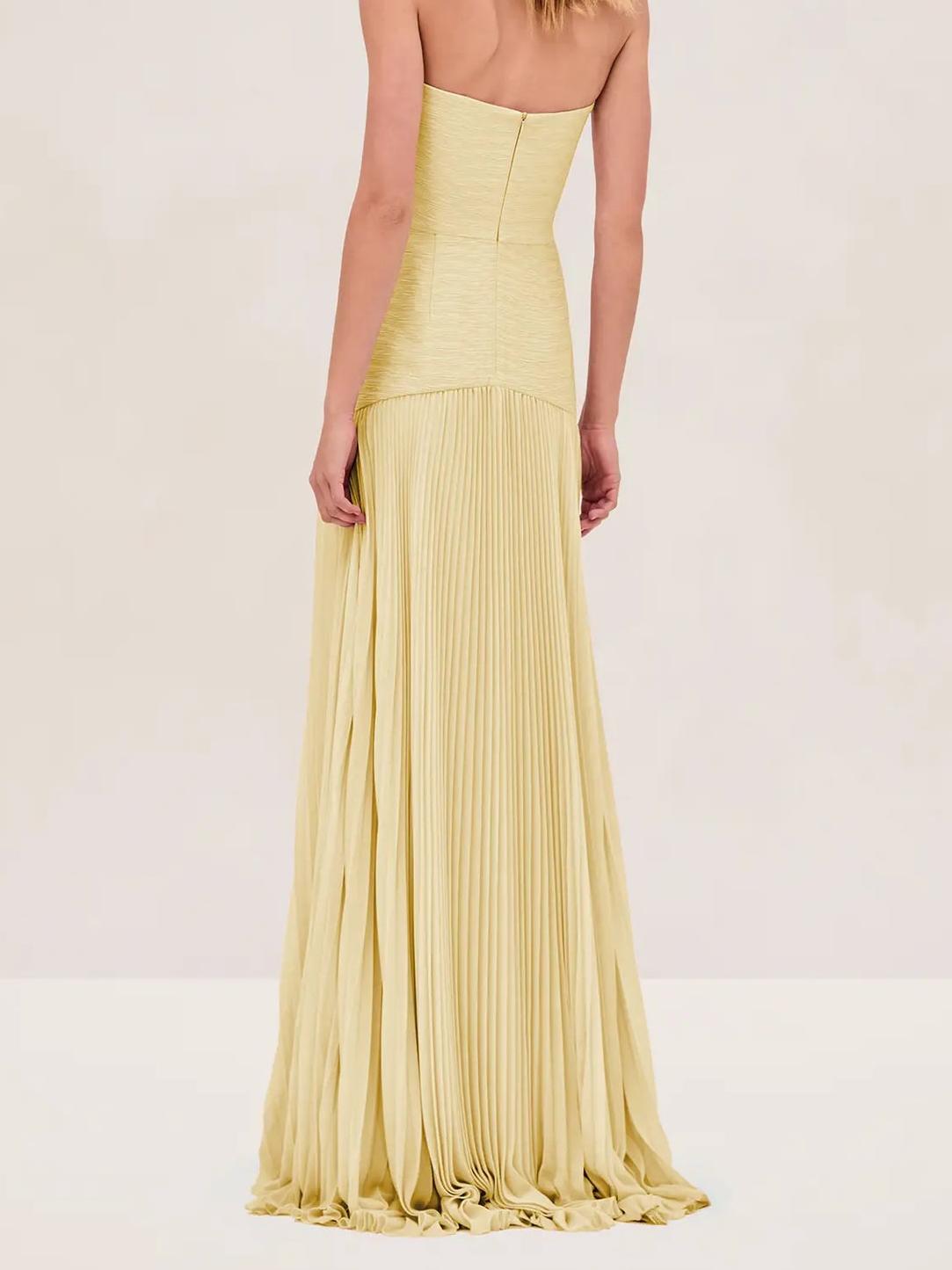 Abito Elara — Maxi in Mesh e Chiffon
