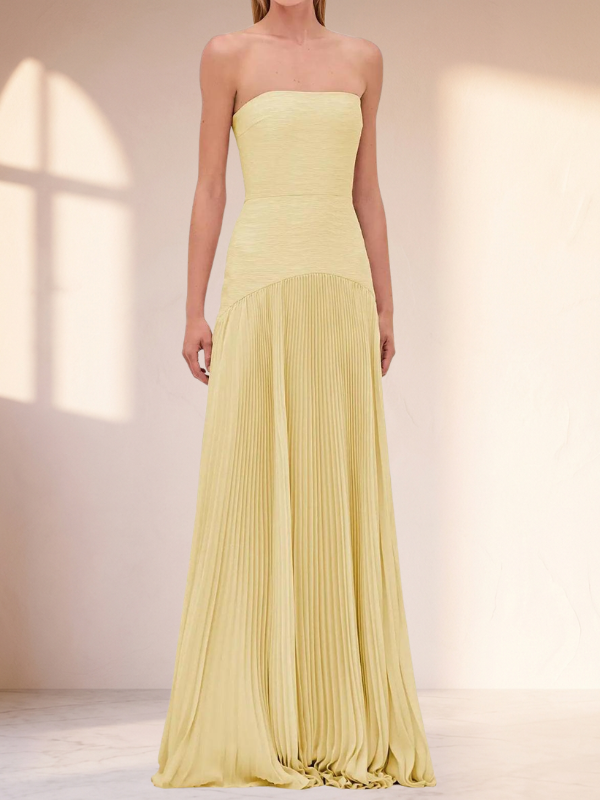 Abito Elara — Maxi in Mesh e Chiffon
