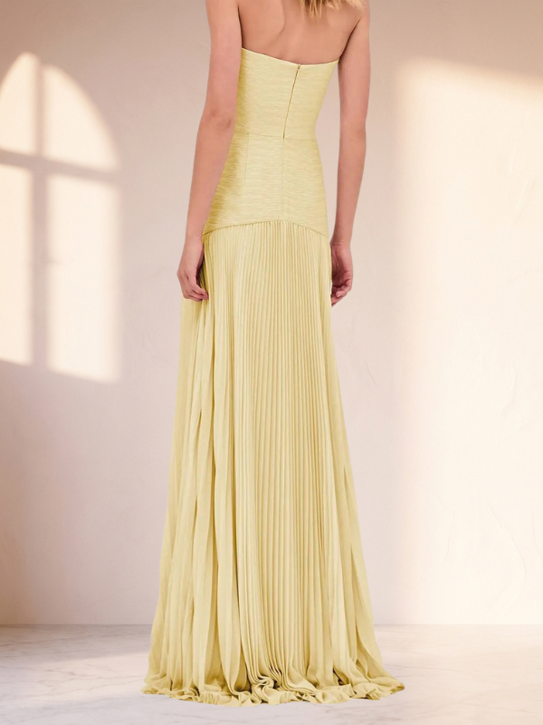 Abito Elara — Maxi in Mesh e Chiffon