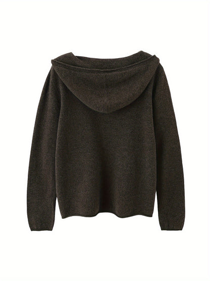 Soft Buttoned Cardigan