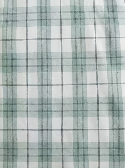 Modern Plaid Flannel Shirt